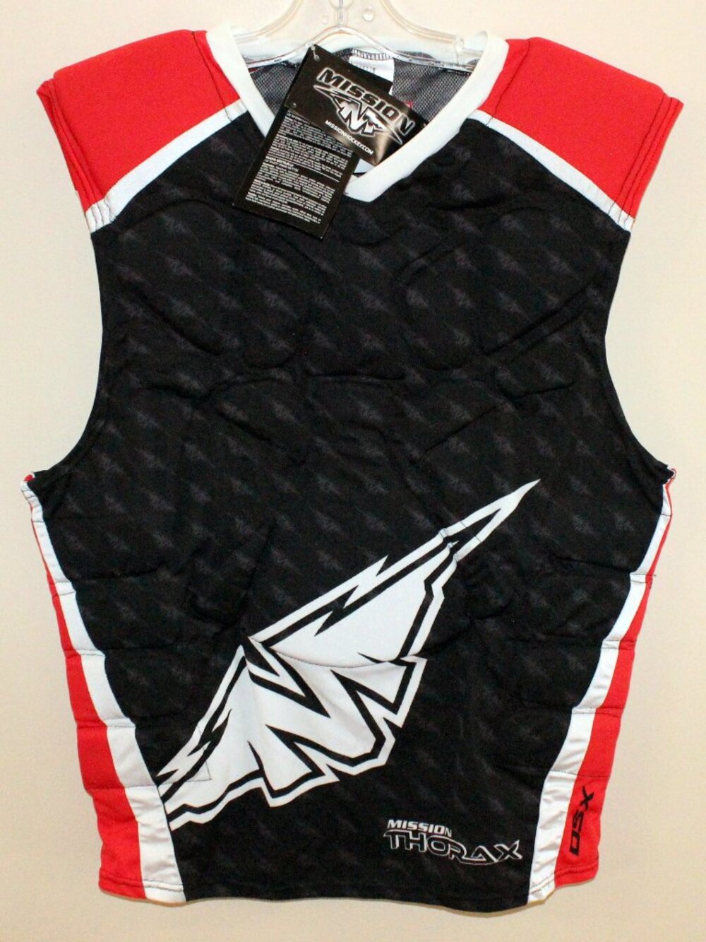 3/$188❤️discontinued Mission DSX Thorax Padded Inline Roller Hockey Shirt Senior